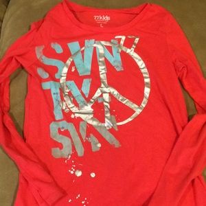 Girls 77 Kids long sleeve shirt